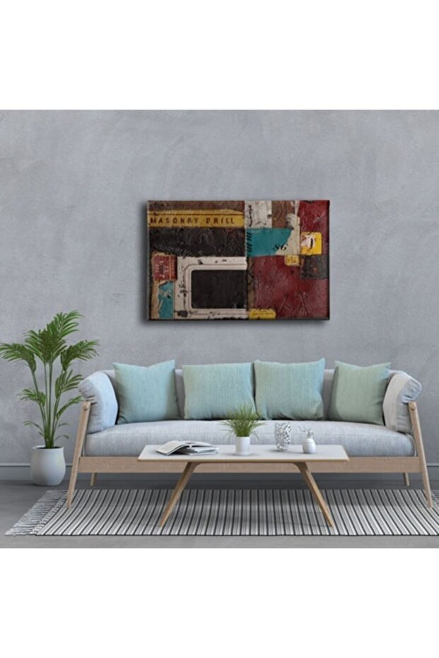 Retro Canvas Tablo - 3