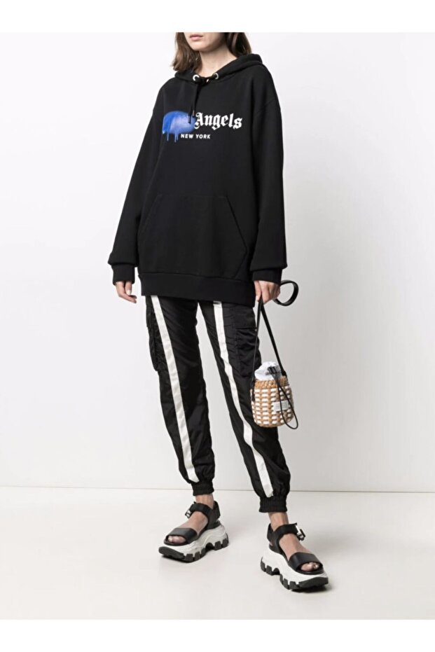 New York Sprayed Logo Oversize Sweatshirt - 3