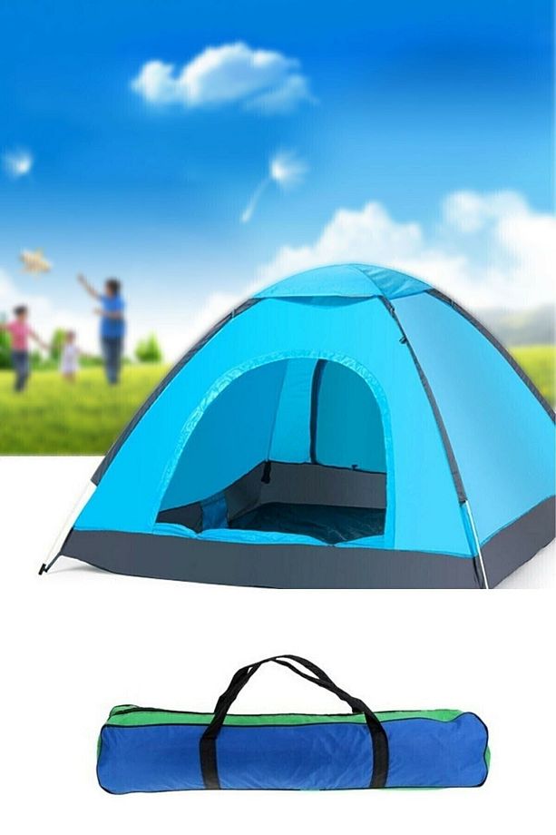 6 - 7 Kişilik 220x250x150 Ölçülerinde Kamp Çadırı Tatil Deprem - 1