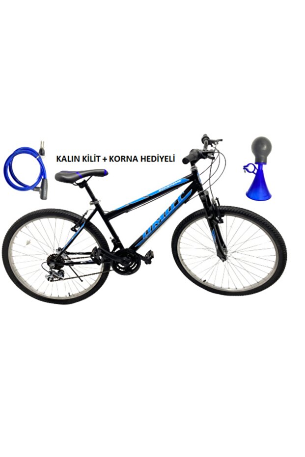 26 Jant Umut Tek Amortisör W Jant Mavi Renk Bisiklet - 1