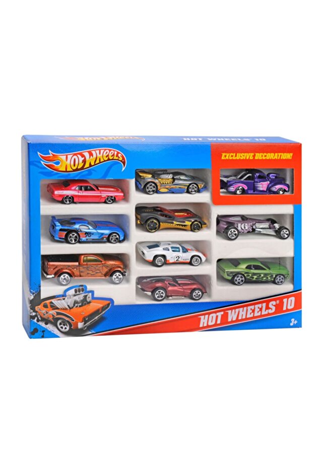 10 Lu Araba Seti (Görsel temsilidir) - 1