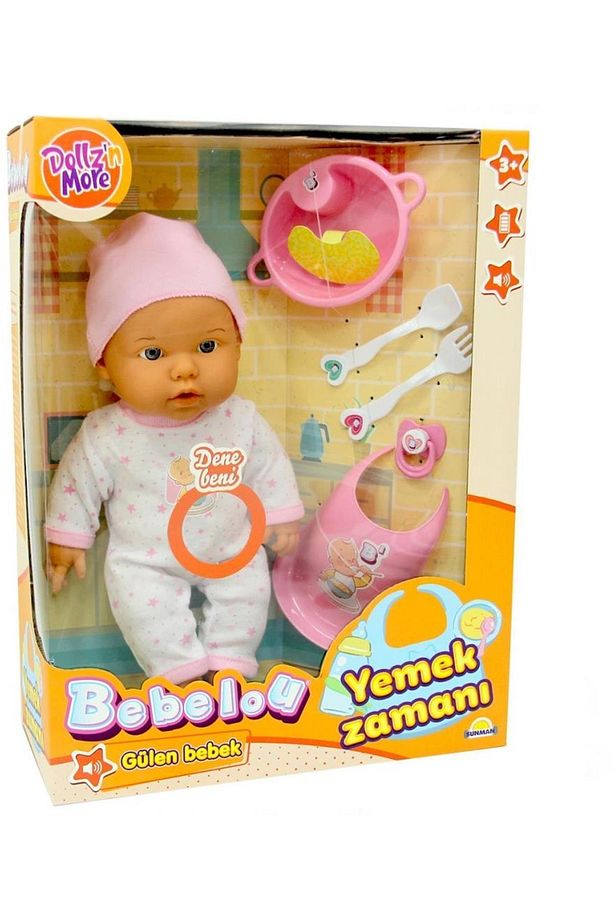 Bebelou Yemek Saati Bebek (1 Adet) - 1