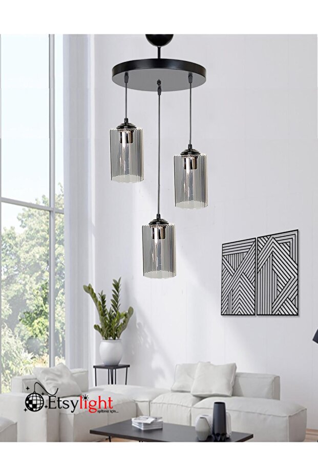 Dora Black Lüx 3 Antre, Salon Avize - 1