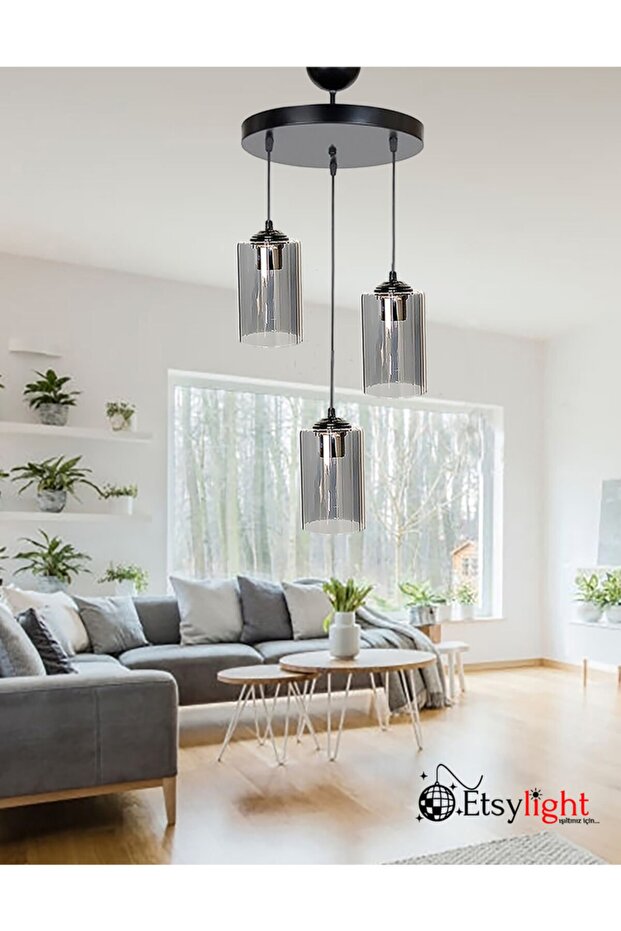 Dora Black Lüx 3 Antre, Salon Avize - 4