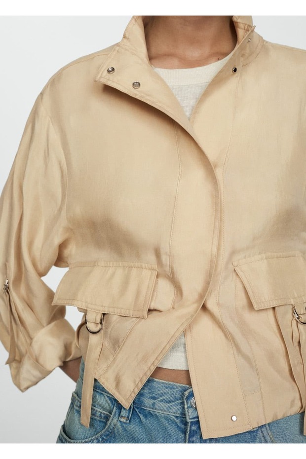 Cepli Lyocell Ceket - 6