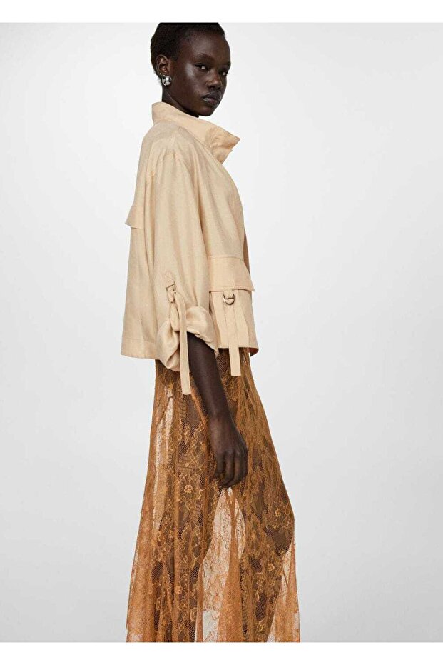 Cepli Lyocell Ceket - 7