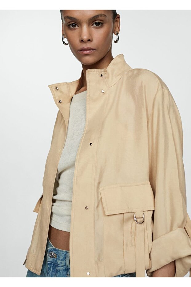 Cepli Lyocell Ceket - 1