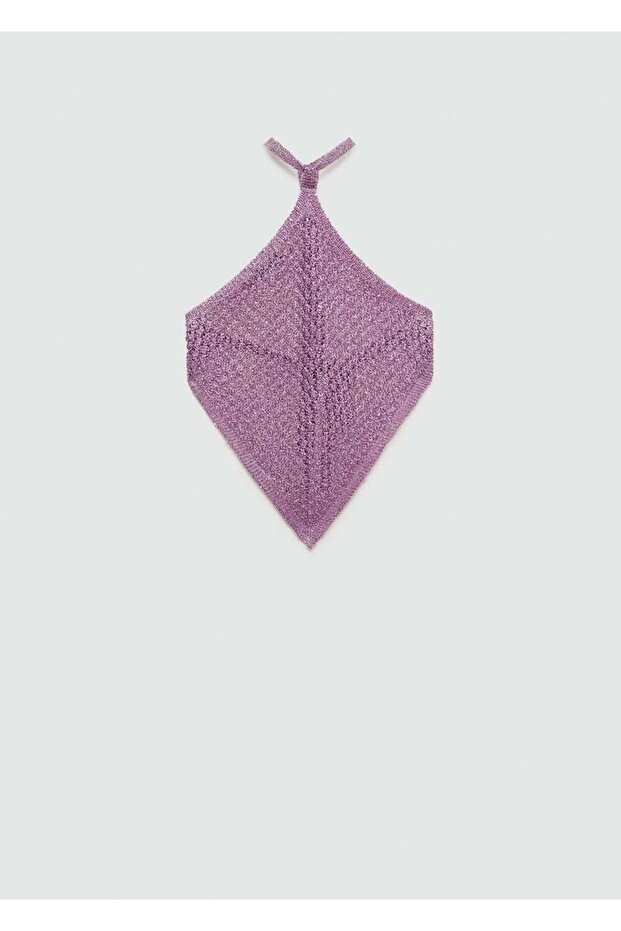 Payetli asimetrik bluz - 2