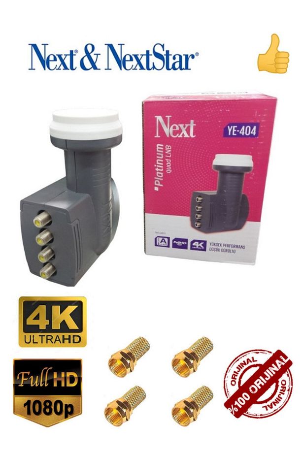 Next Quad 4k Full Hd Dört Çıkışlı Lnb - 1