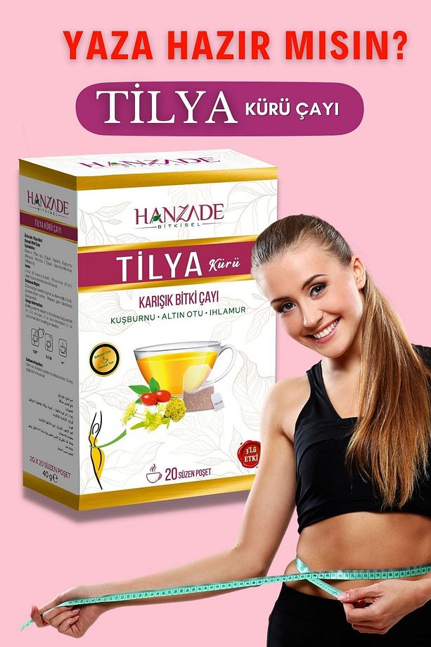 Tilya Kürü Form Çayı Kuşburnu Altın Otu Ihlamur Karışık Bitki Çayı 20 Süzen Poşet - 4