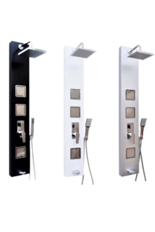 Sam Nil Siyah Duş Paneli, Black Shower , Robot Duş, Duş, Dikey Jakuzi - 3