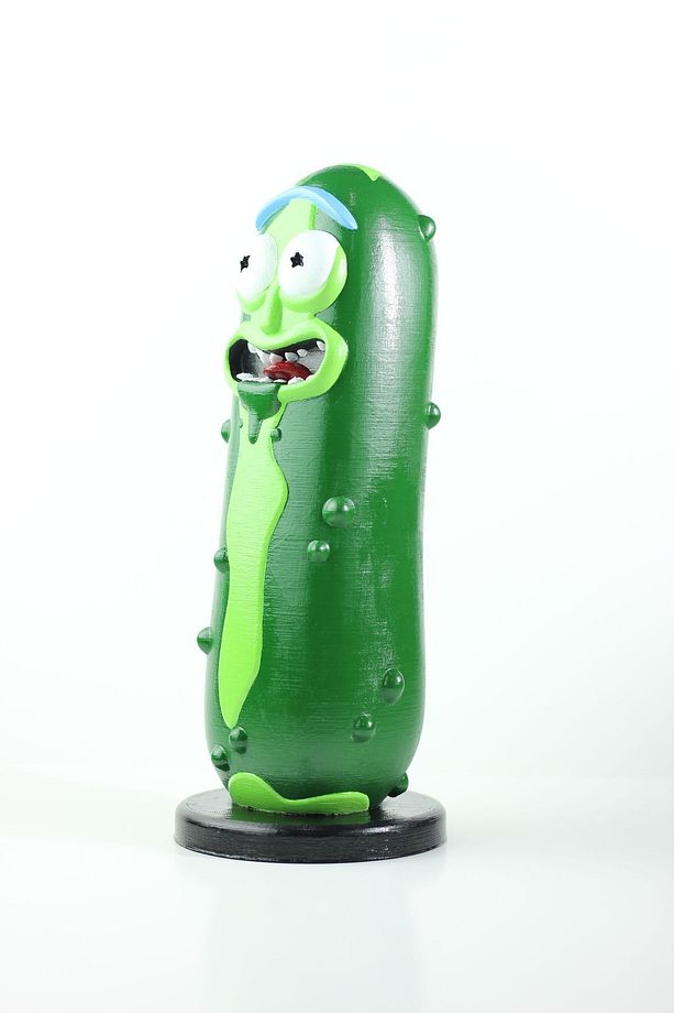 Pickle Rick Turşu Rick and Morty Figürü - 12 Cm - 2