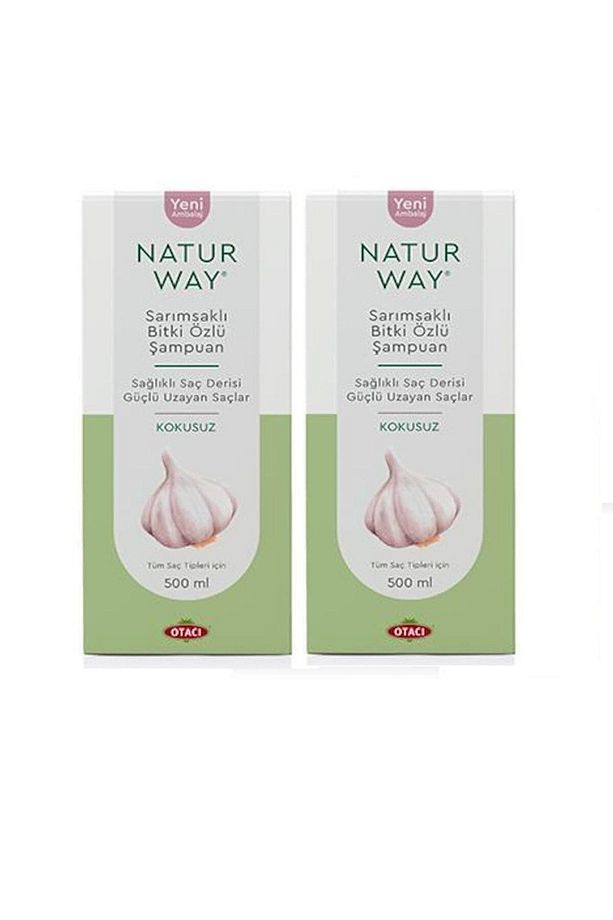 Otacı 2 Adet Naturway Sarımsaklı Şampuan 500ml - 1