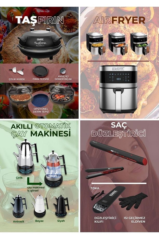 Orginal Af-66 Dıgıtal Sıcak Hava Fritözü - 7