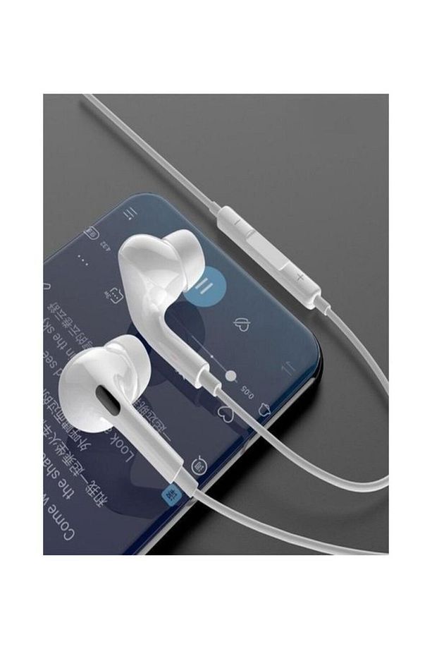iPhone Lightning Uçlu Silikonlu Mikrofonlu Kulaklık Pop Up Direk Bağlantı - 3