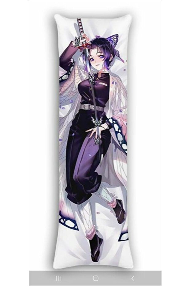 Anime Demon slayer- Shinobu kocho No. 2 Patterned Hugging Pillow Case