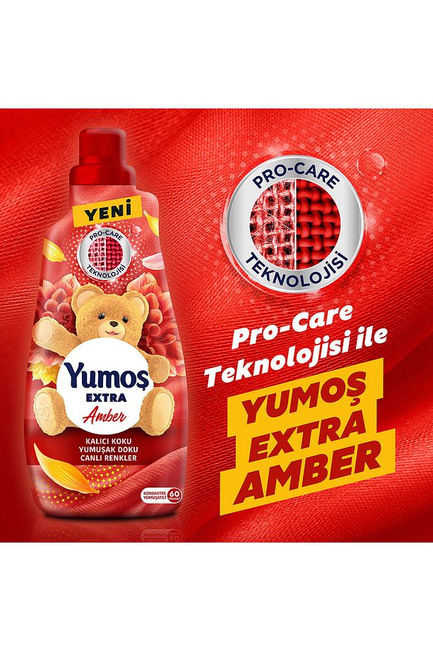 Çamaşır Yumuşatıcısı Amber 1440ml Sıvı Deterjan Renk 2520ml Sıvı Deterjan Siyah 2520ml - 4