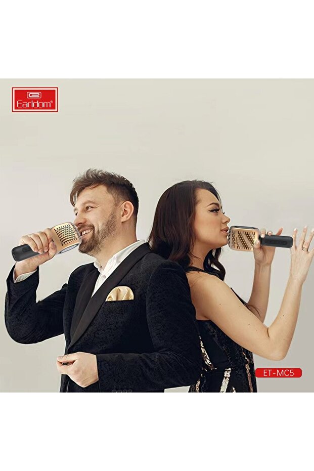 MC5 Karaoke Mikrofon - Gold - 3