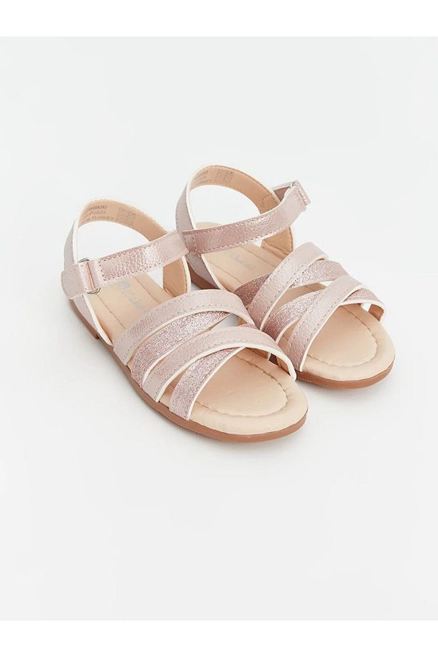 LCW STEPS Çapraz Bantlı Kız Çocuk Sandalet - 1