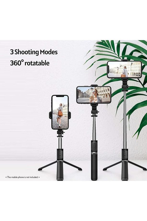 Bsf-02 Bluetooth Selfie Tripot - 7