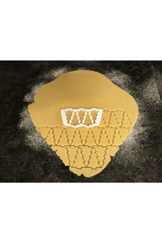 5-Piece Pine Cookie Mold - 1