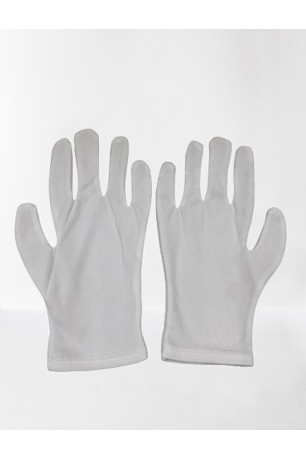 Polyester Jarse Tören Eldiveni - 3