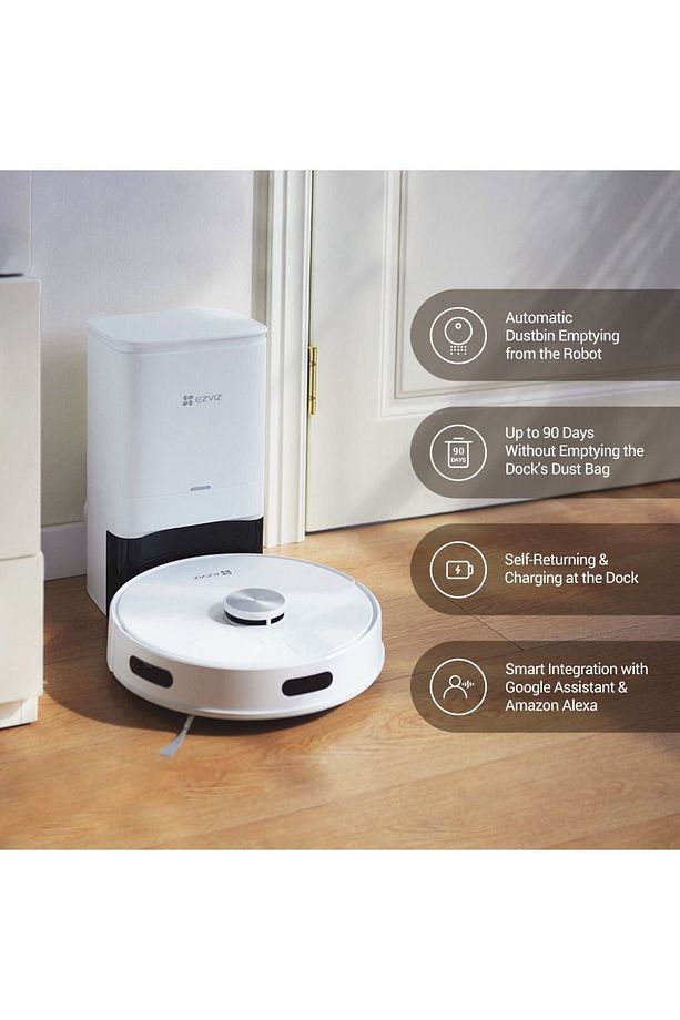 Re4 Plus Çöp Istasyonlu Akıllı Robot Süpürge - 2