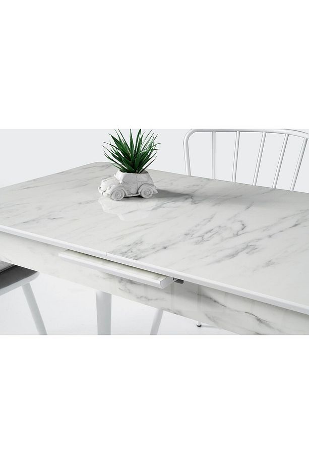 Melisa MDF HighGloss Açılır Mutfak Masası 60x100 - 2
