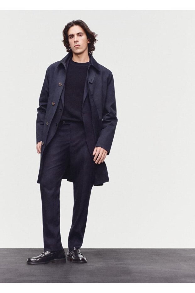 Spodnie Slim Fit Cool Wool Set - 8