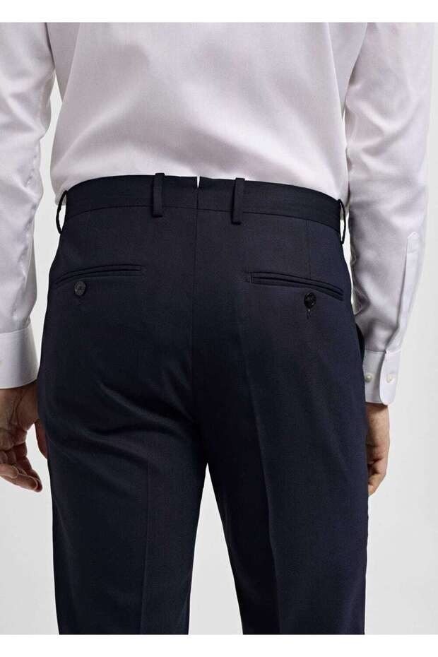 Spodnie Slim Fit Cool Wool Set - 7