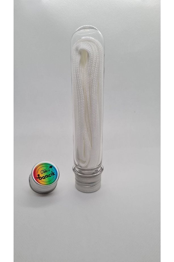 Beyaz Ayakkabı Bağcığı 110 Cm - 3