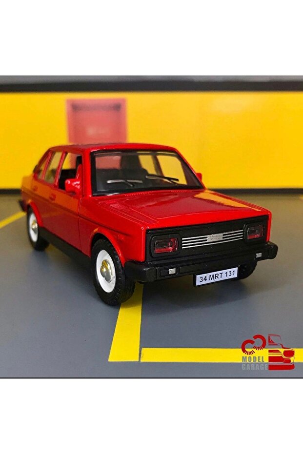 Murat 131 1/36 Scale *C&C Model Garage* Pull Drop Diecast Metal Model Toy Car