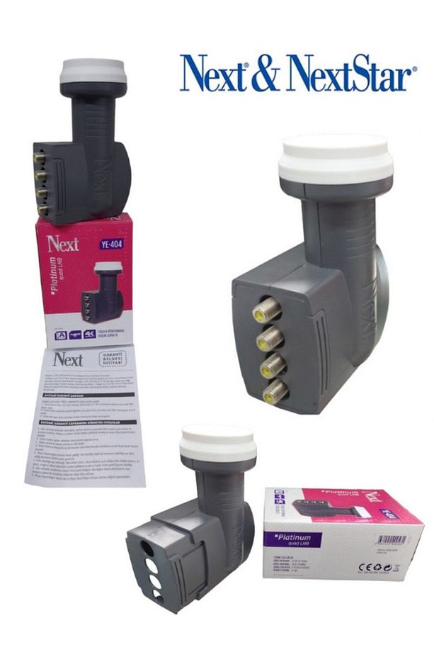 Next Quad 4k Full Hd Dört Çıkışlı Lnb - 2