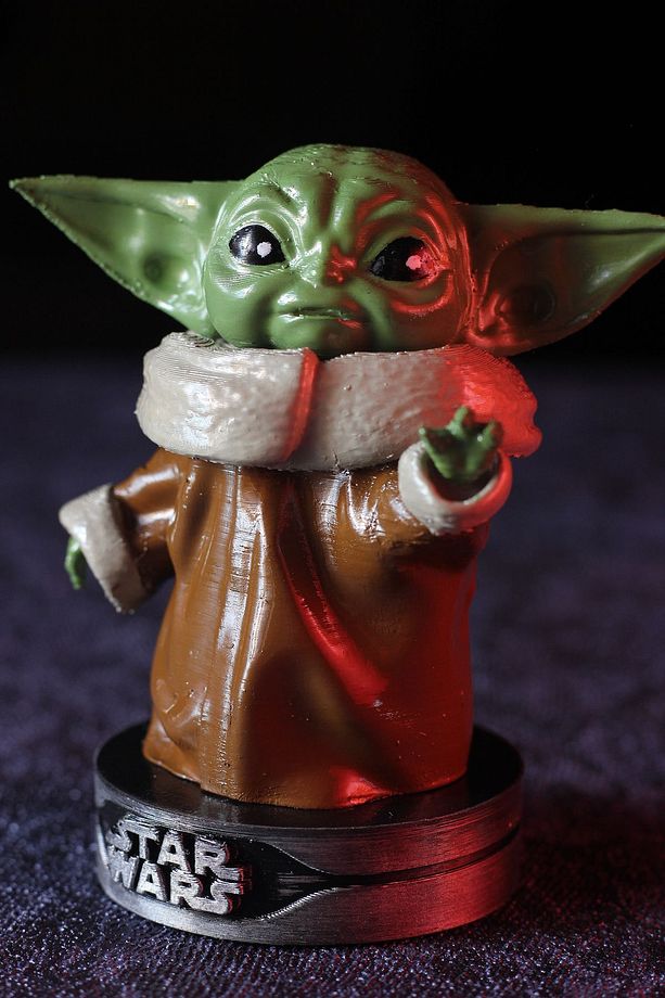 Baby Yoda Grogu Seti 2'li / Kalpli Baby Yoda&Grogu Star Wars - 4