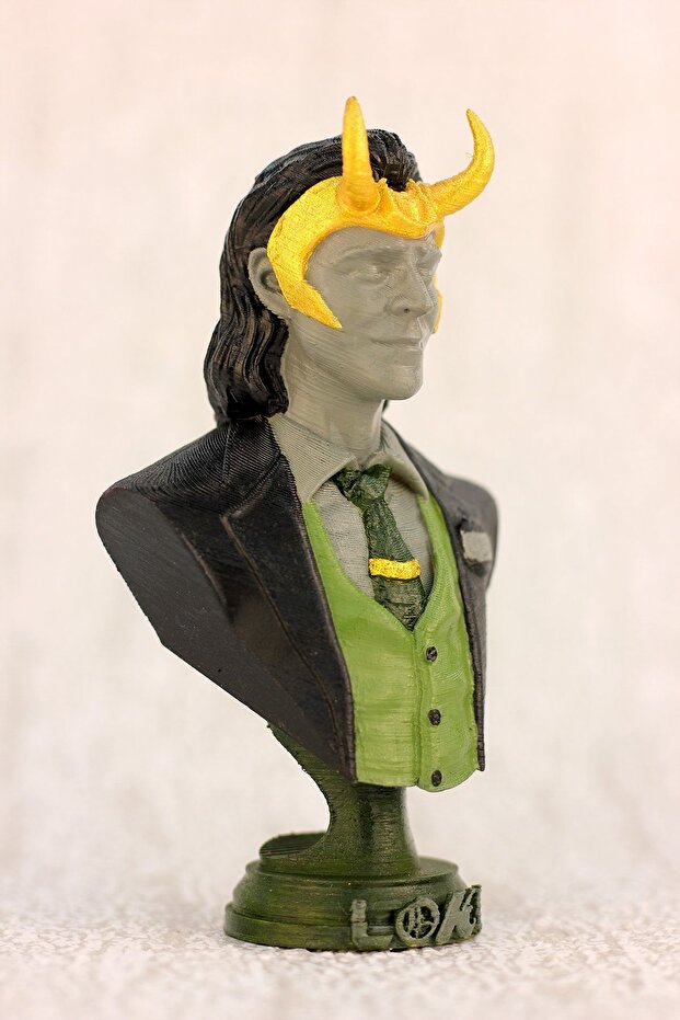 Marvel Comics Loki Figürü Büst 11 cm - 2