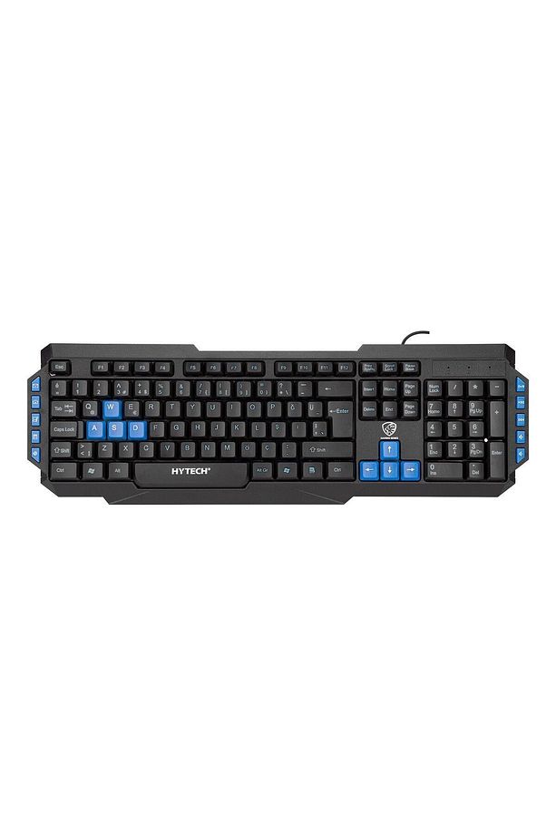 HYK-46 GAMY COMBO SİYAH USB MAVİ TUSLU GAMİNG OYUNCU KLAVYE VE MOUSE SETİ - 2