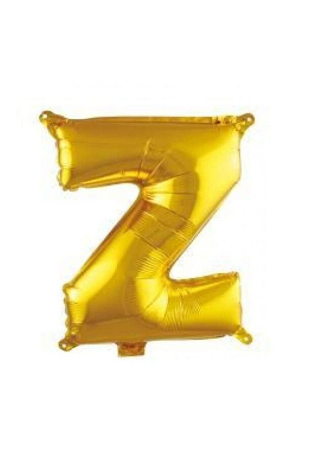 Letter Balloon Foil Small Size 16 Inch 35 Cm Gold Z