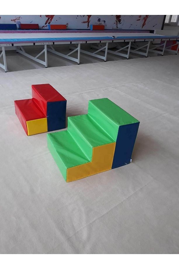 Merdiven Jimnastik Parkur Minderi 3 Basamak - 8