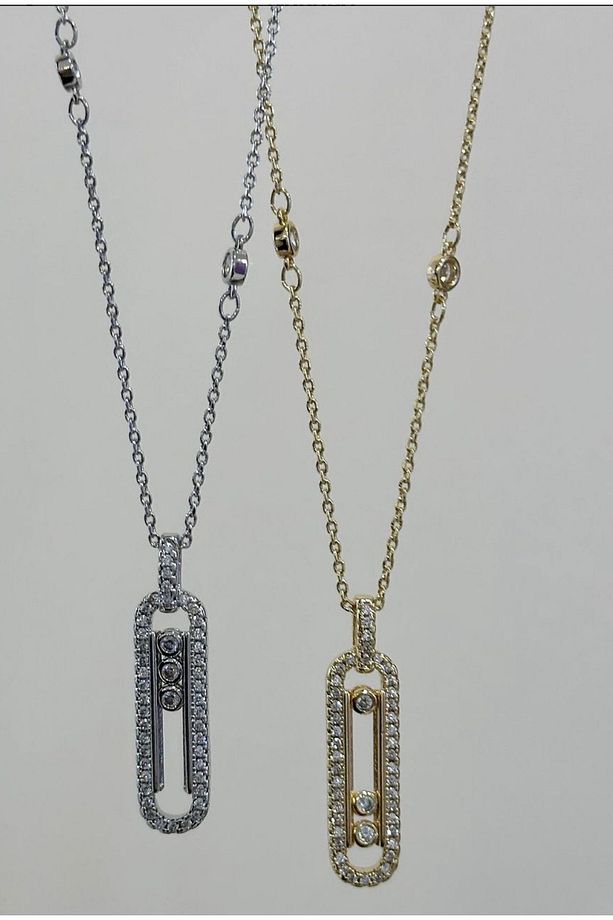 Messi Kolye Model Silver Renk (40CM UZUTMA) - 3