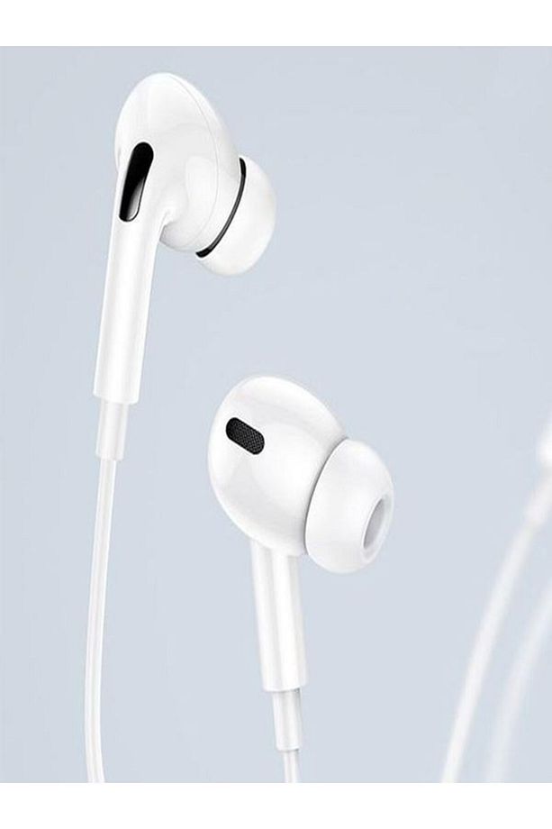 iPhone Lightning Uçlu Silikonlu Mikrofonlu Kulaklık Pop Up Direk Bağlantı - 4