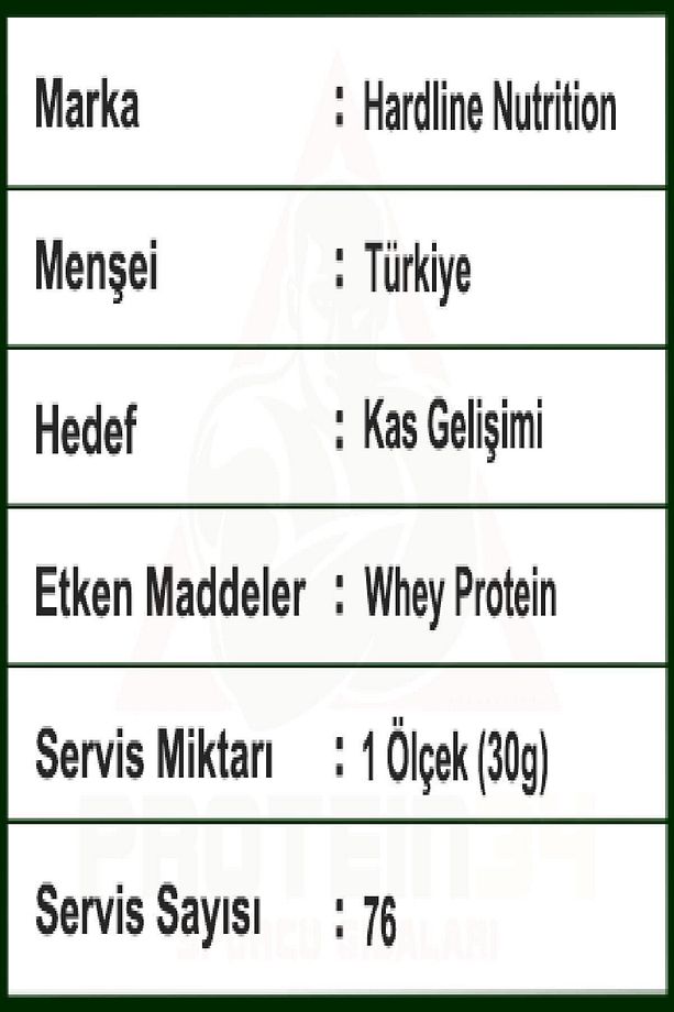 Çikolata Aromalı Whey 3 Matrix Protein Tozu 2300 gr - 5