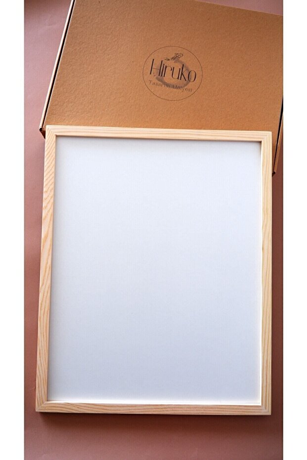 Wooden Frame Inner Size 40X50 cm Premium Frame Black & White & Wooden Frame