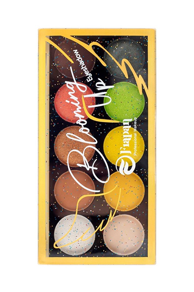Blooming up 10 Color Eyeshadow Palette 01