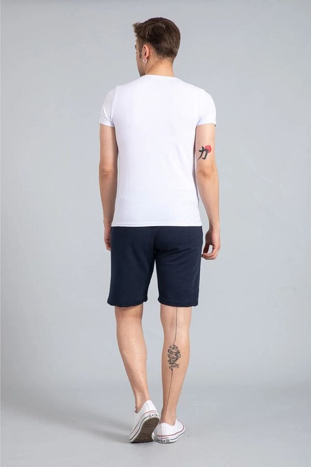 Erkek Penye Regular Fit Şort - 2