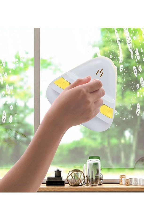 Magnetix Mıknatıslı Çift Cam Pencere Silme Aparatı Ayarlanabilir Pimapen Camlar İçin - 2