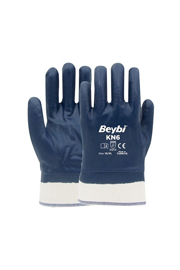 Beybi̇ Kn6 Petroleum Nitrile Glove No:10