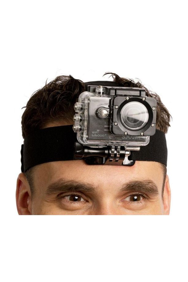 Gopro Hero 5 Uyumlu Aksiyon Kamera Kafa Bandı Head Strap GP24 - 1