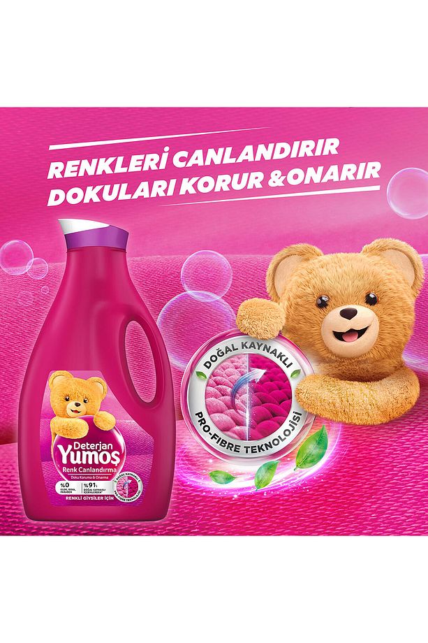 Çamaşır Yumuşatıcısı Amber 1440ml Sıvı Deterjan Renk 2520ml Sıvı Deterjan Siyah 2520ml - 6