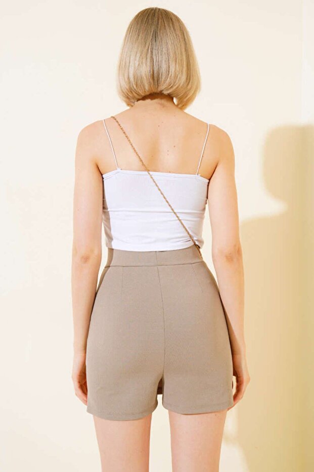 Vizon Şort Etek - 3