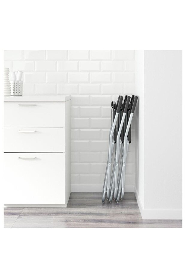 Gunde Katlanır Sandalye - Siyah - 3